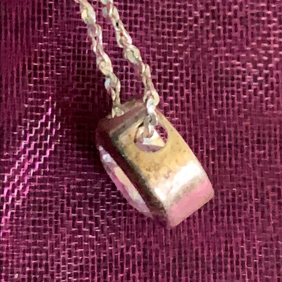 Silver Crystal Necklace - Picture 5 of 5